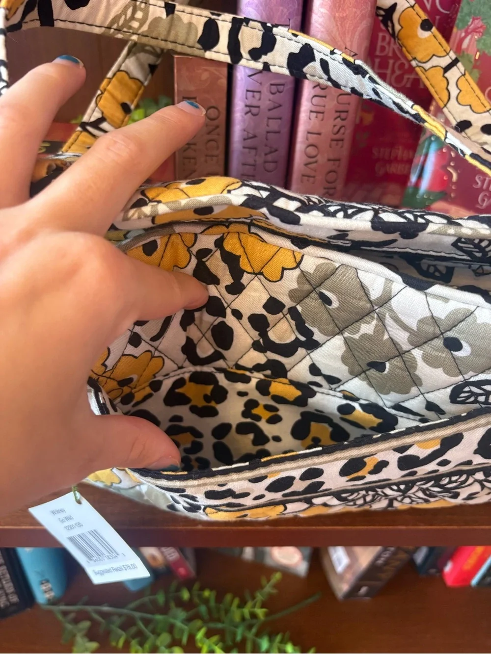 Vera Bradley “Go Wild” Whitney Purse With Original Tag